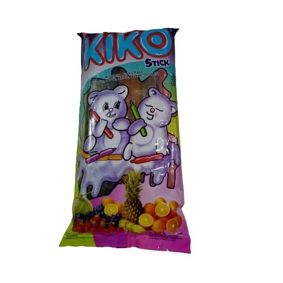 

Es Krim stick stik Bonbon Kiko Rasa Buah beku bag Isi 10 x 70 ml (Pack) / Ice Stick