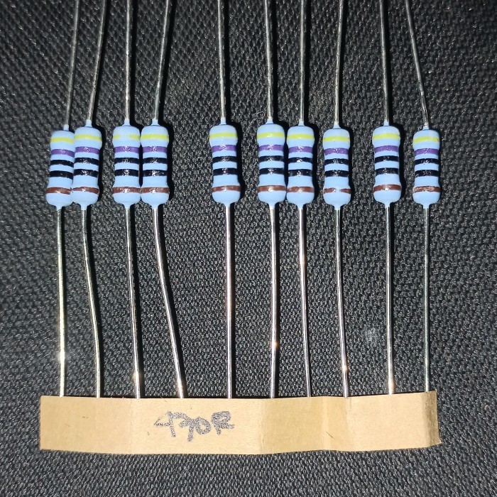 resistor 470r 1 watt original japan 1w 470ohm 1watt 470 r metalfilm F