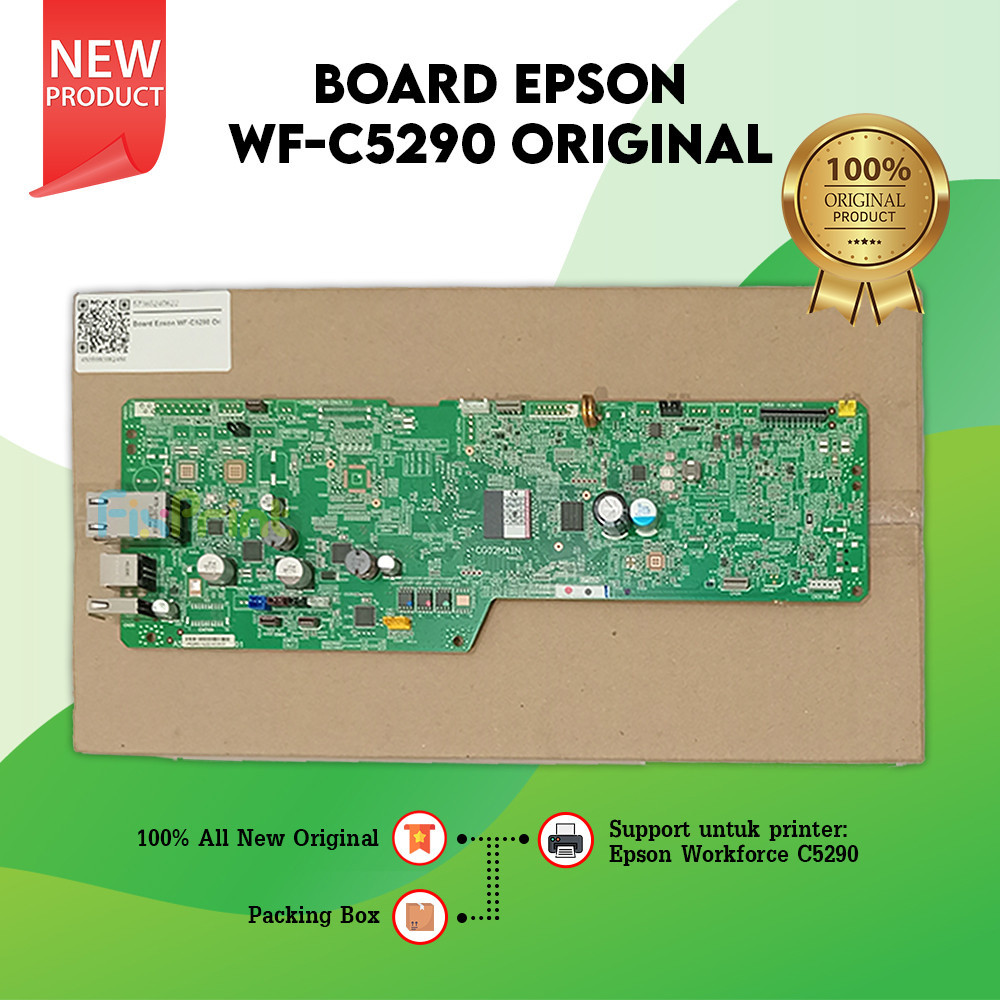 Mainboard Epson WF-C5290 Motherboard WF C5290 Board Printer C5290 Part Number 2214318-03 New Origina
