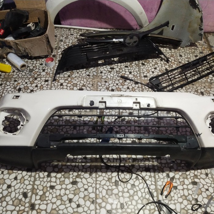 bemper bumper depan pajero sport dakar