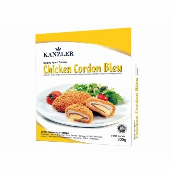 

kanzler chicken nugget Cordon blue 300gr Frozen