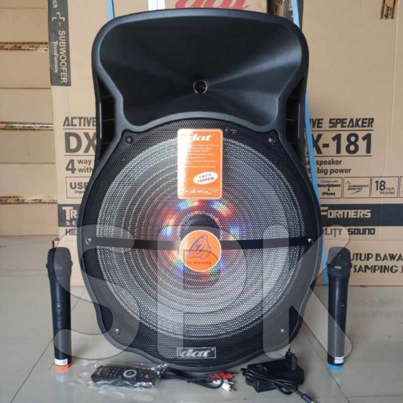 Speaker DAT 18 inch  DT 1805 Bluetooth Original