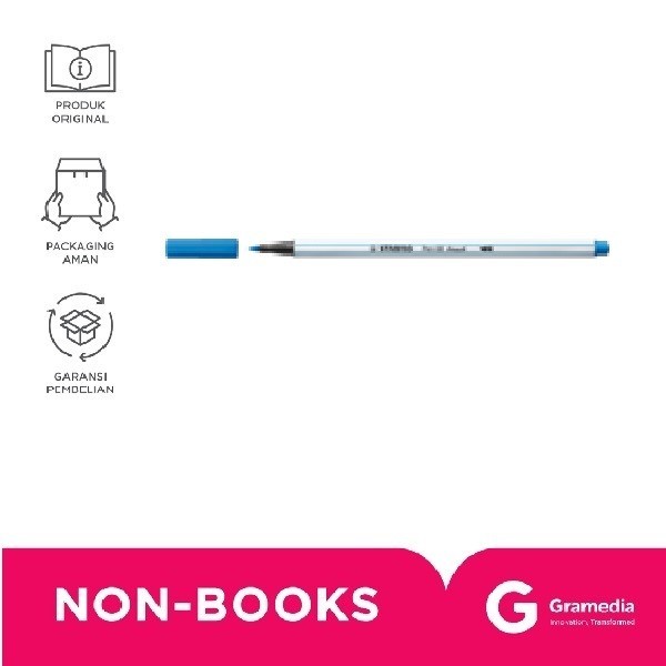 

Stabilo Pen 68 Brush Dark Blue