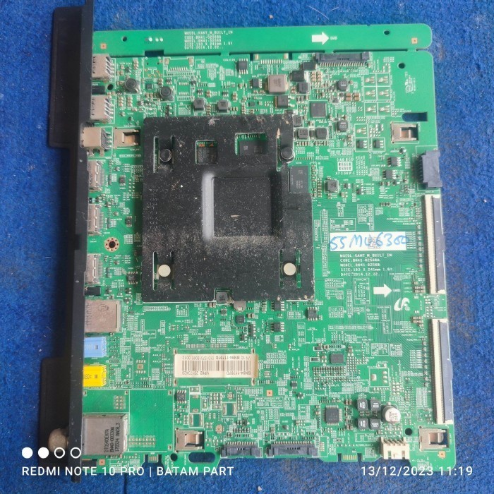 MB MAINBOARD MOTHERBOARD MESIN TV LED SAMSUNG UA 55MU6300 - UA55MU6300 K