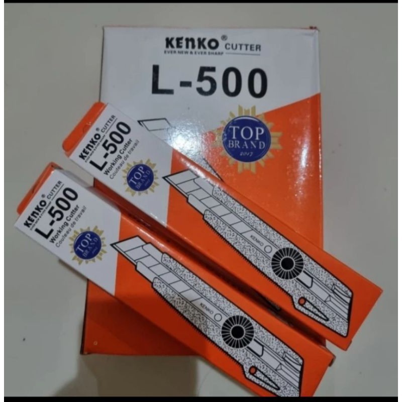 

Cutter Kenko L500 Besar Pisau Kater Kertas Super Tajam L 500 Jumbo