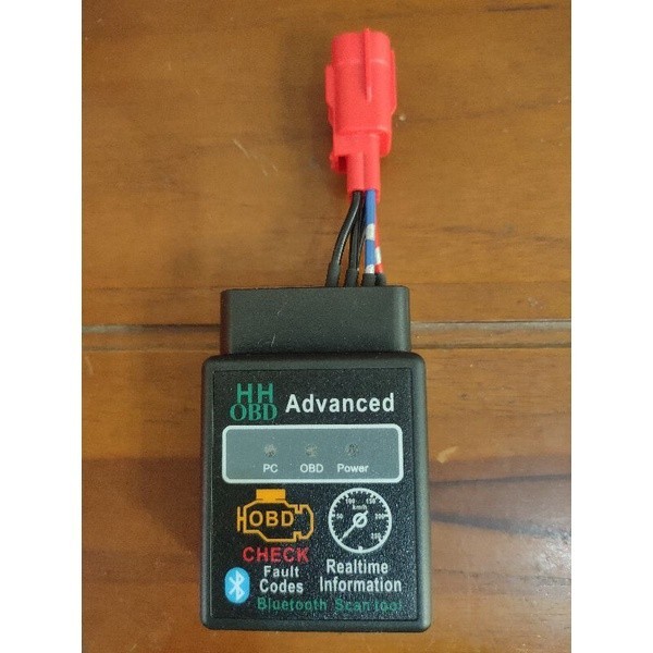 Scanner Motor Injeksi Advance OBD2 soket Euro5 untuk Motor tahun 2021 keatas