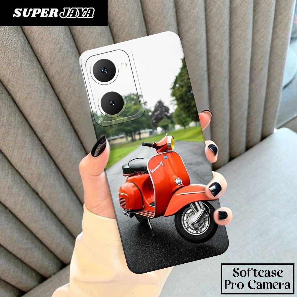 Case Hp Softcase Vivo Y03 2024 Case Hp Vivo Y03 2024 Silikon Hp Vivo Y03 2024 Motif Cartoon Keren - 