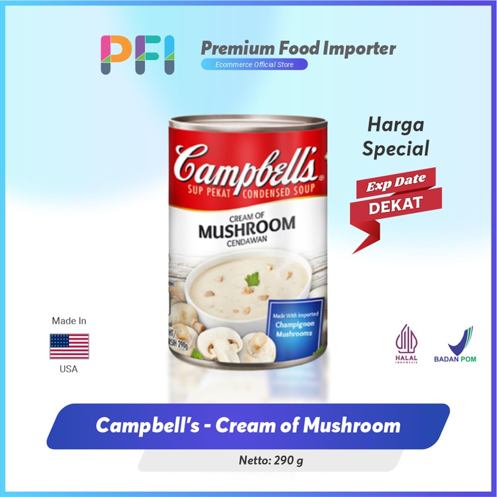

CAMPBELLS CREAM OF MUSHROOM 290GR