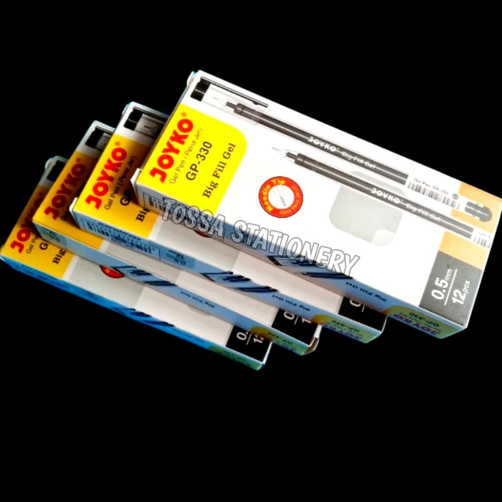 

(12pc) pen SEMI HI TECH 0.28MM/PEN GEL JOYKO BIG GELL FIL HI-TECH MEREK TERNAMA TOSSA STATIONERY