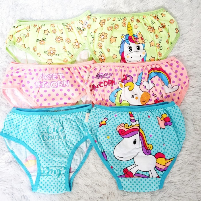 best -CELANA DALAM ANAK PEREMPUAN 3 - 5 TAHUN / CD ANAK PEREMPUAN KARAKTER - Little pony, M