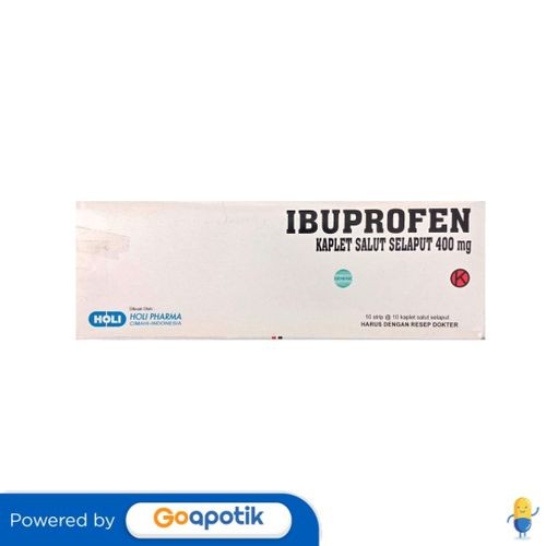 Ibuprofen Holi 400 Mg Box 100 Kaplet