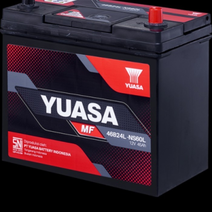 AKI ACCU KERING MF YUASA 46B24L NS60L  LIVINA EVALIA BALENO AERIO CALYA SIGRA ERTIGA  MARCH SIRION D