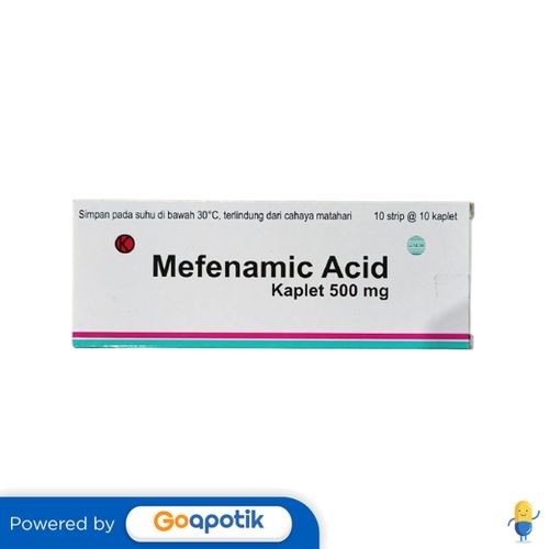 Mefenamic Acid Rama 500 Mg Box 100 Kaplet