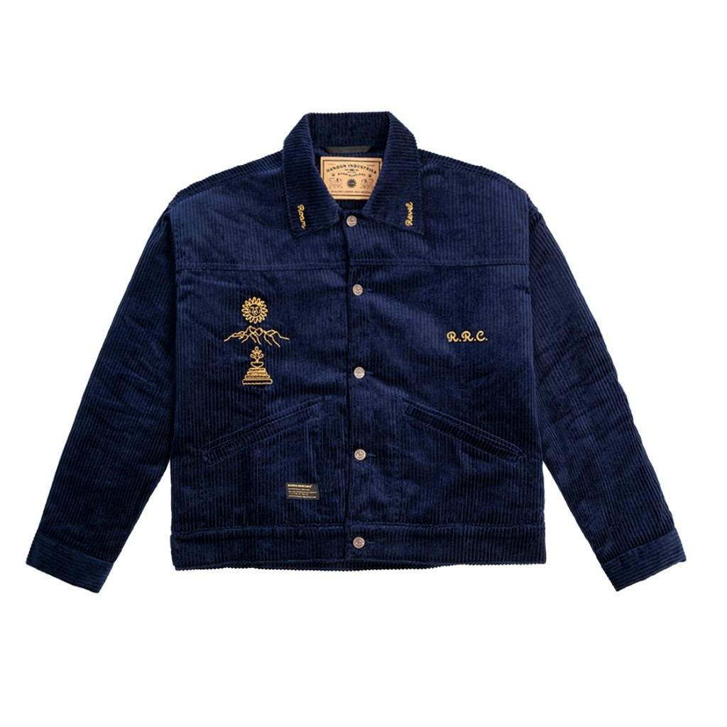 Hanoon Industries – Work Jacket Boxy Fit Corduroy Jacket Navy Vender
