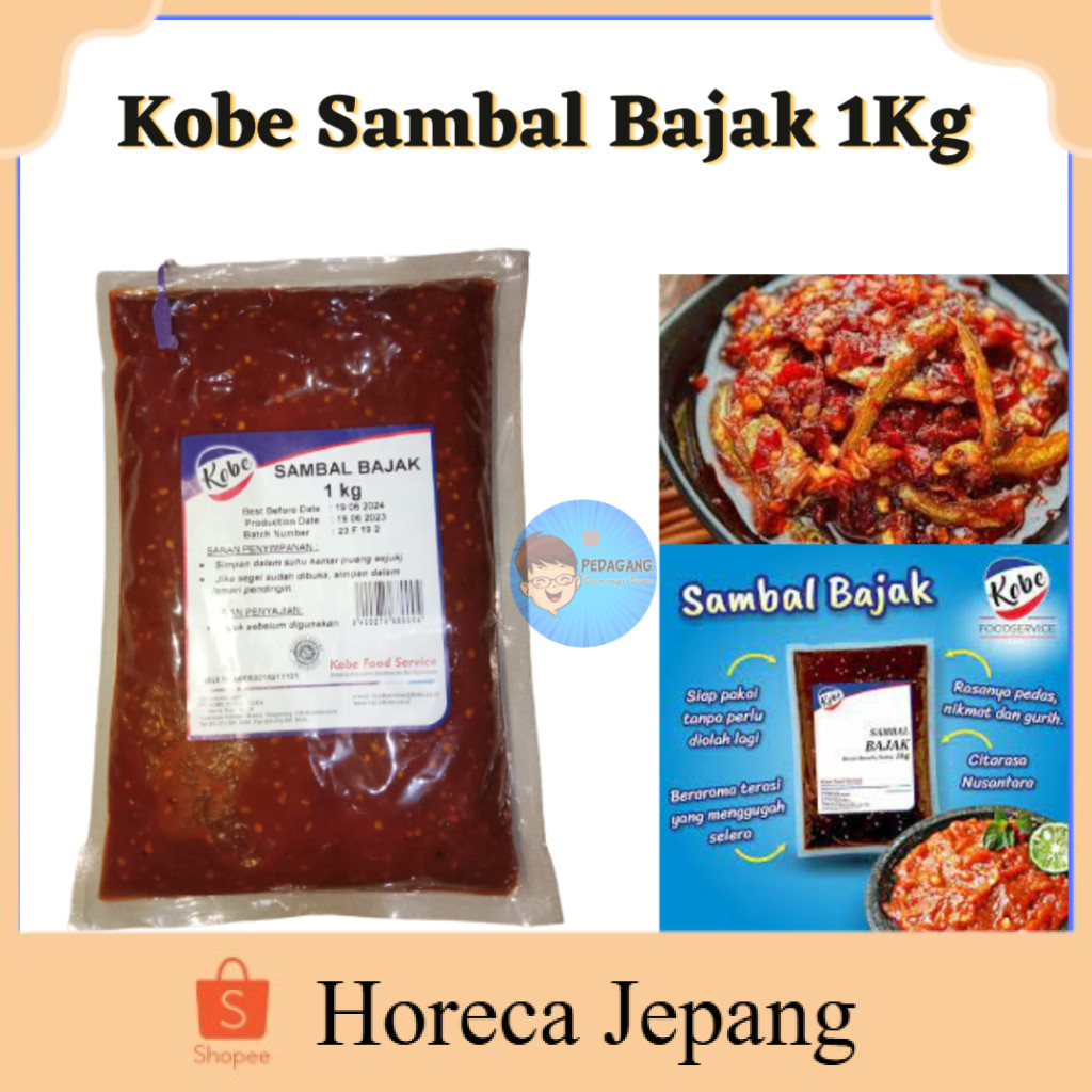 

Kobe Sambal Bajak 1kg/ Sambal