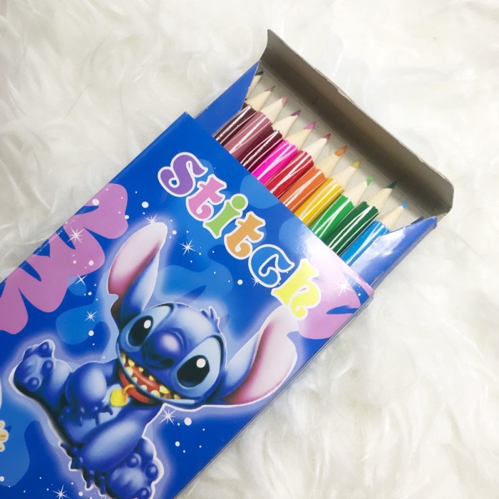 

pensil warna stitch