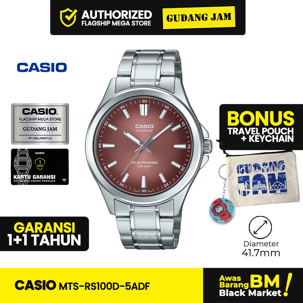 Casio Pria MTS-RS100D-5ADF MTS-RS100D-5A MTS-RS100D MTSRS100D MTS RS100D