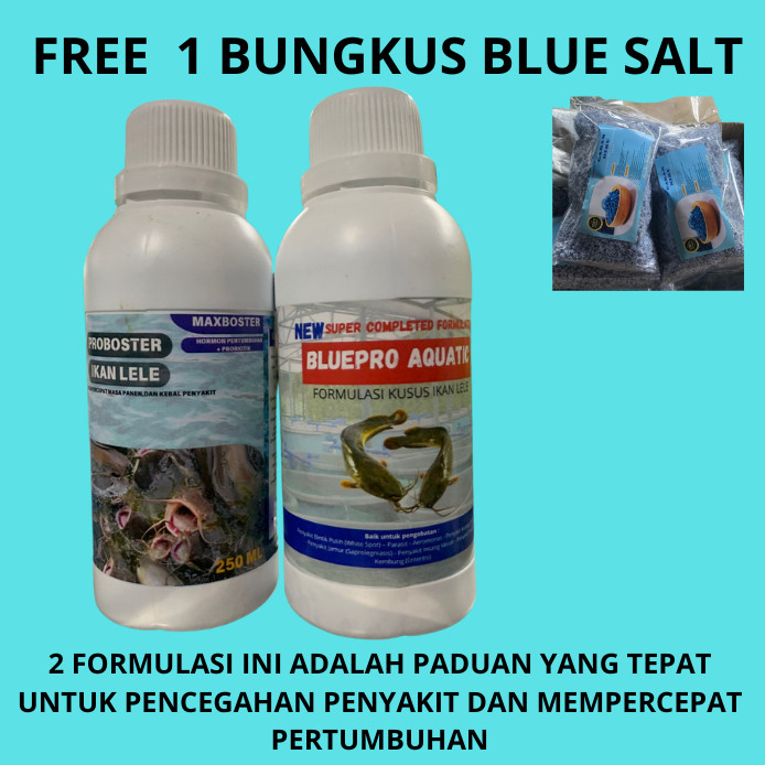 COMBO HEMAT SUPER, BLUEPRO DAN BOSTER LELE FREE BLUE SALT