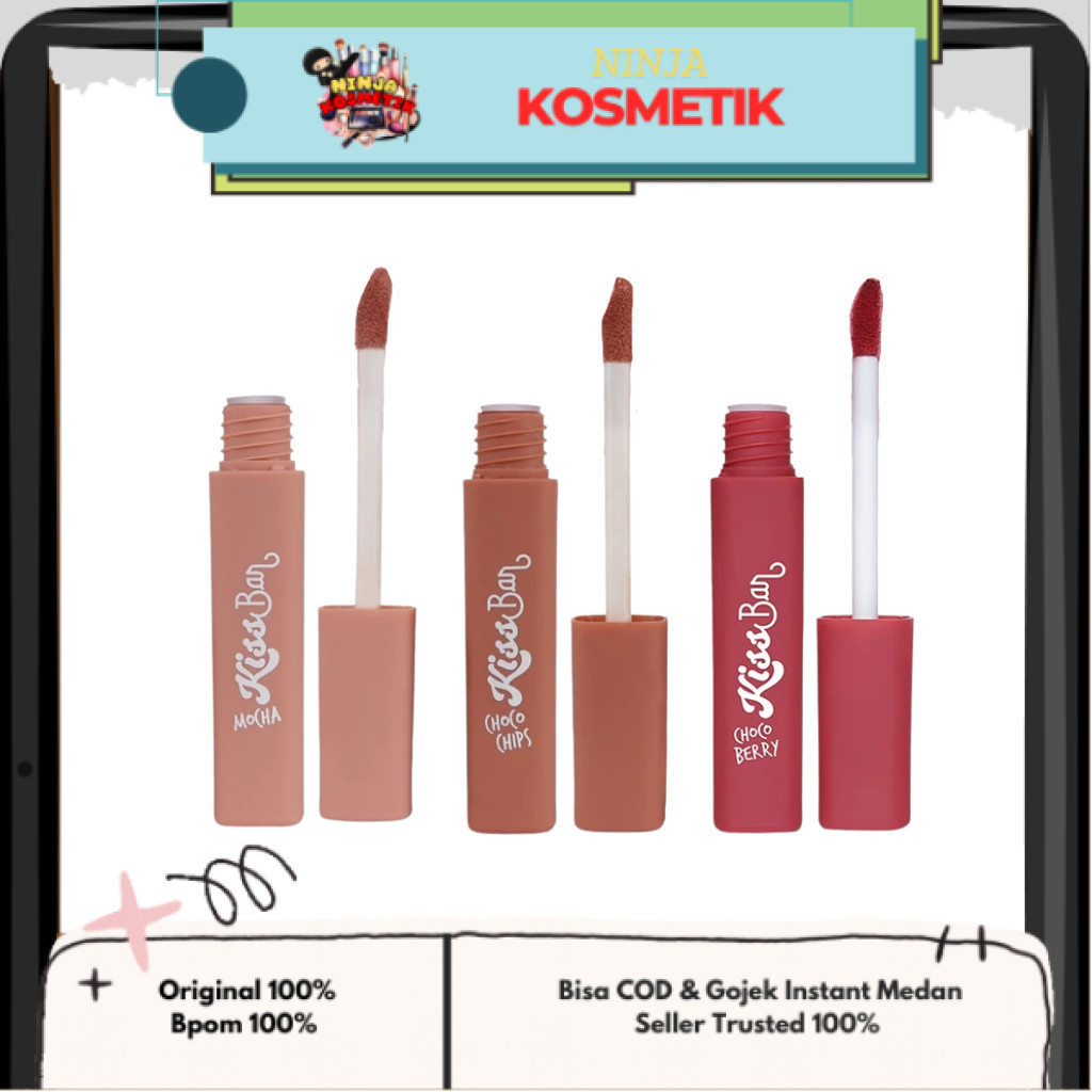 Marshwillow Kiss Bar Lip Liquid Matte With New Formula I Lip Matte