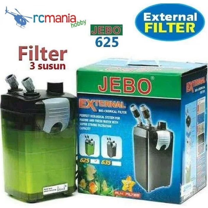 JEBO 625 External Canister Aquarium Filter - Jebo 625