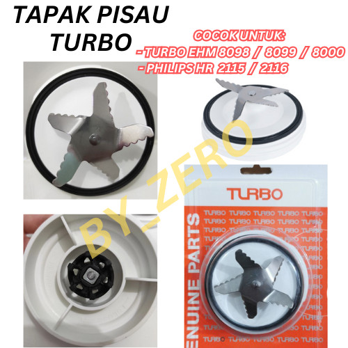 Tapak Blender TURBO Knife Assy Original Tapak Blender Turbo SHM8099 SHM8098 Philips