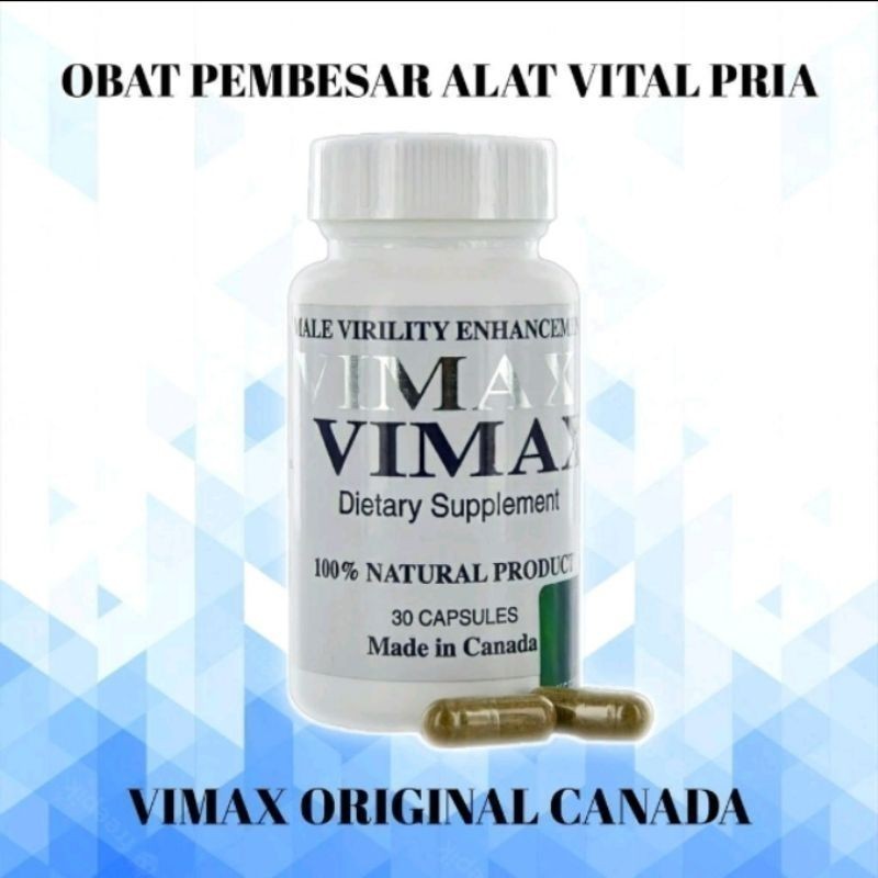 ORIGINAL , VIMAX PILS pembesar alat p pria pital laki laki permanen originalFree shipping   BERGARAN