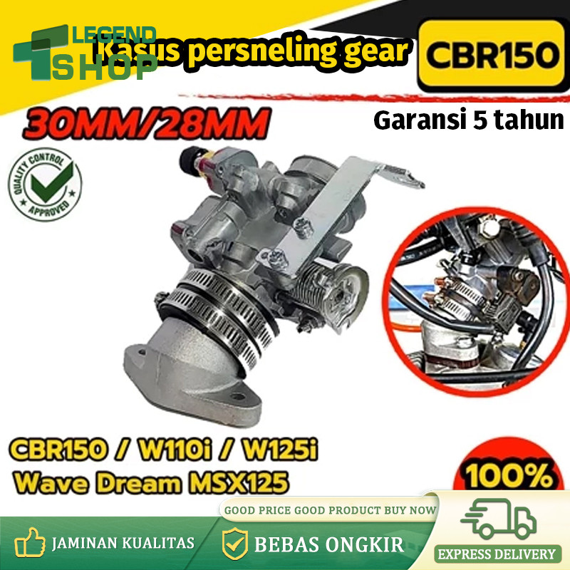 【COD】KARBURATOR TB CBR PNP WAVE 28MM 30MM 32MM SUPRA 125 FI INJEKSI KYZ KPH FULL SET INTAKE TPS COP 