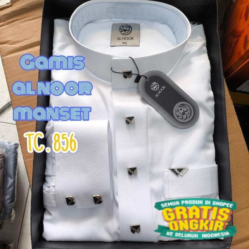 GAMIS AL NOOR MANSET KHUSUS PUTIH | JUBAH ALNOOR PUTIH | ALNOOR REMAJA/ COD lebaran ramadhan