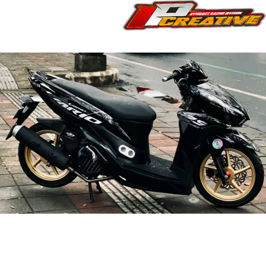 Striping transparan vario  Malaysia 150/125 new
