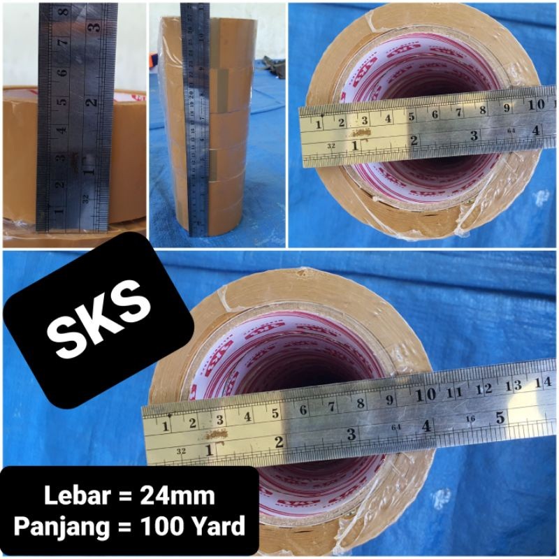 

Lakban BESAR COKLAT Ukuran 90 Yard 45mm Isolasi Paket Solasi Isolatip Terlaris