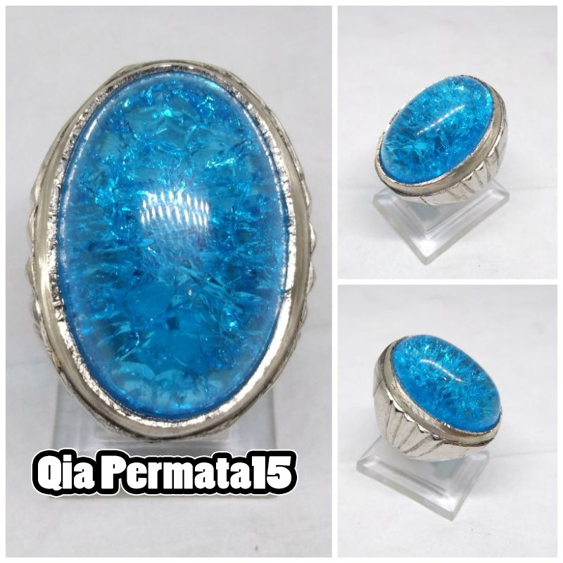 Cincin batu akik pecah seribu