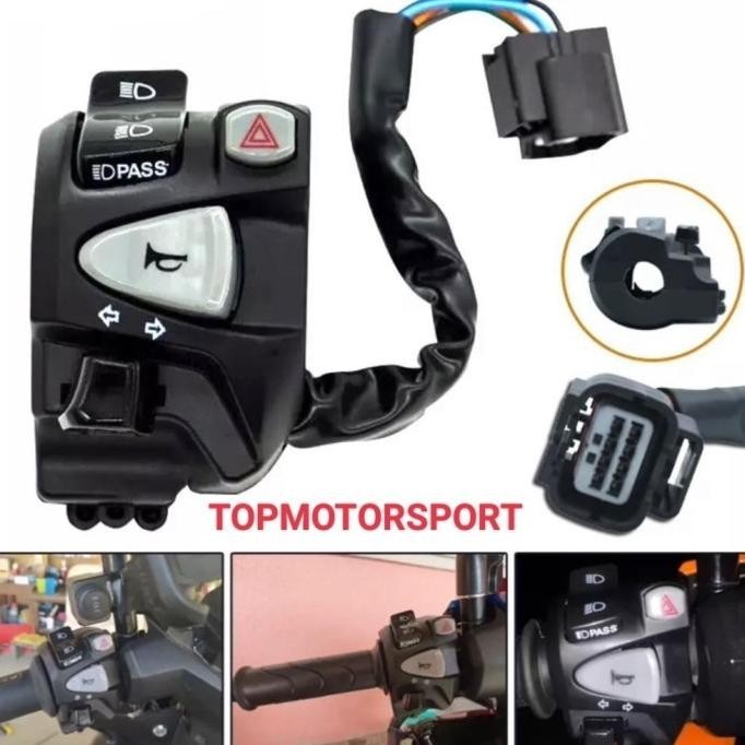 SAKLAR LAMPU SEIN DIM VARIO 125 150 / SCOOPY / BEAT STREET DOMINO