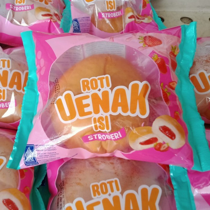 

UENAK ROTI ISI STRAWBERRY ( Produk Sari Roti )