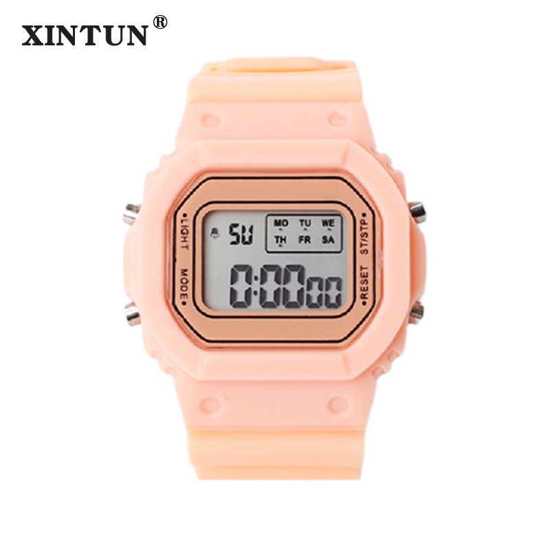 Terbaru Jam Tangan Kotak Led Pria Wanita - Jam Tangan Elektronik Modern Stylish Terbaik