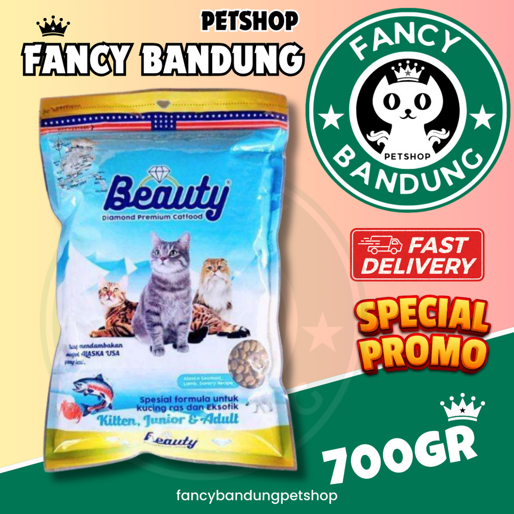 Beauty Diamond Cat food Spesial Urinary 700gr Untuk Kitten & Adult