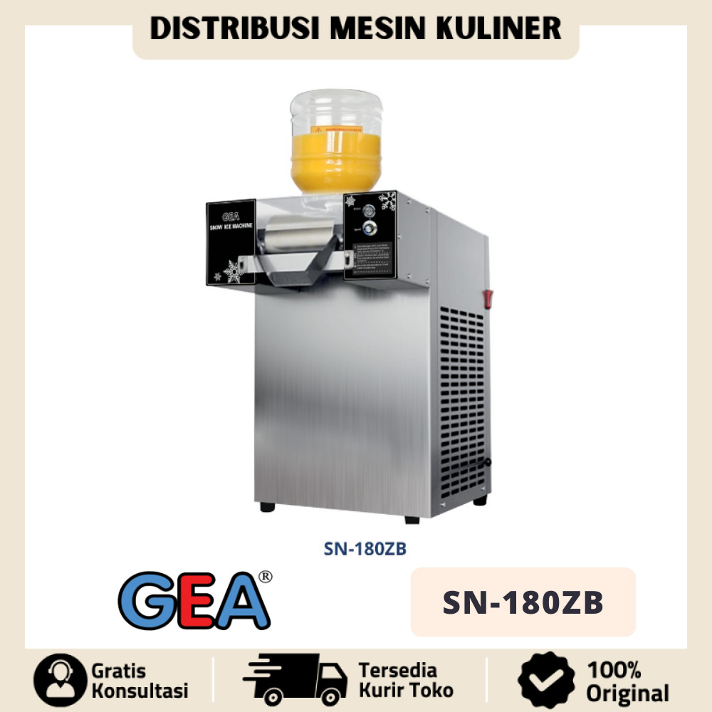 GEA SN 180ZB SN-180ZB MESIN SERUT ES SALJU SNOW ICE MAKER