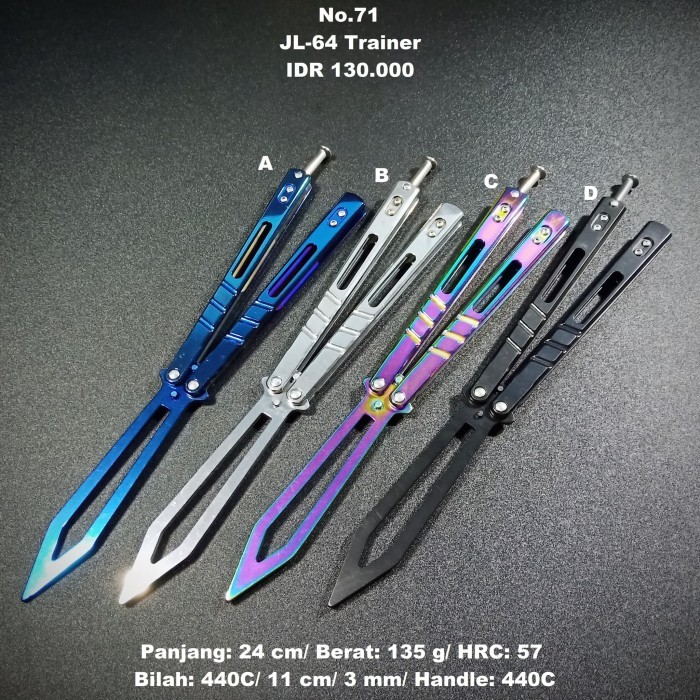 Balisong JL-64 Trainer