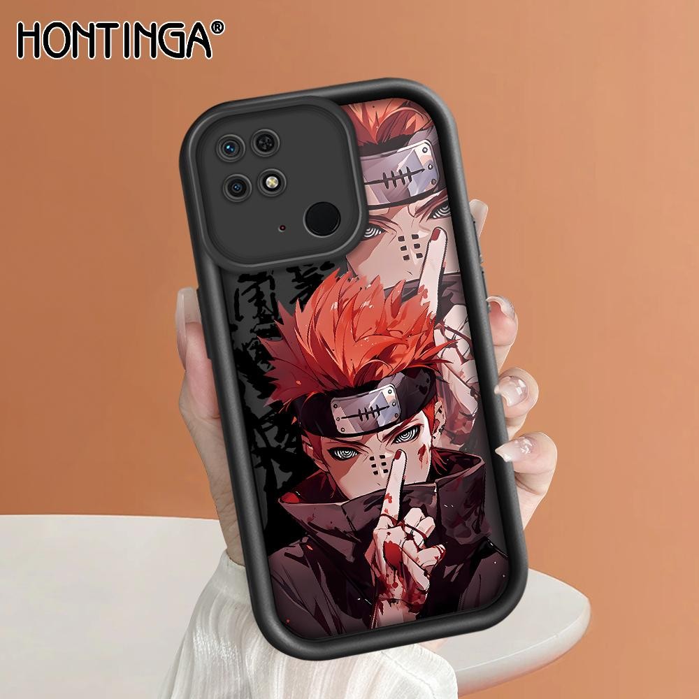 Hontinga Casing Hp Untuk Redmi 10C Silikon Sofcase Cassing Mode Softcase Naruto Boy 4530 Phone Case 