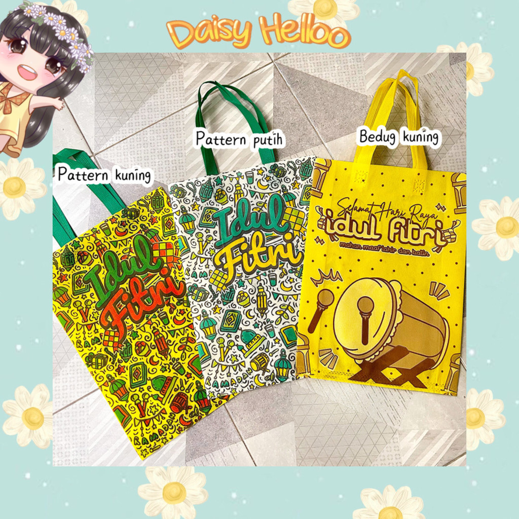 

Tas Tenteng Lebaran Idul Fitri 2025 Hampers Parcel Goodie Bag Spunbond Ramadhan Hadiah Kado Sembako Snack Anak Muslim Bjm Banjar Banjarmasin DaisyHelloo