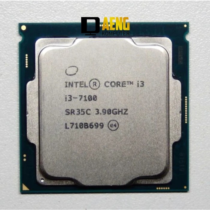 Prosesor pc Intel Core i3 7100 3.90 GHz Skylake Gen 7 Socket 1151