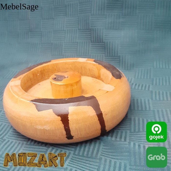 ASBAK KAYU / ASBAK ROKOK UNIK / TEMPAT ROKOK IPX1