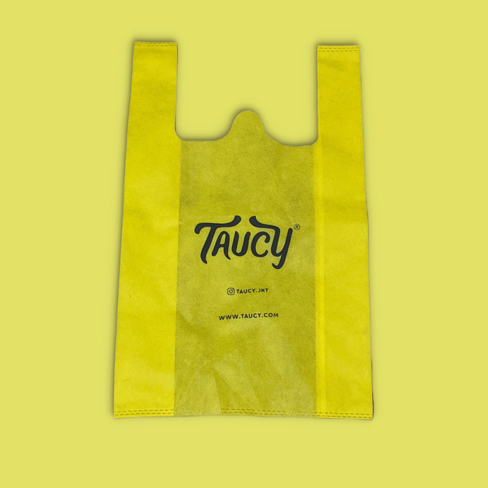 

Sablon Spunbond Kresek (300pcs) / Tas Kain Spunbond Sablon - S(17x33x11)