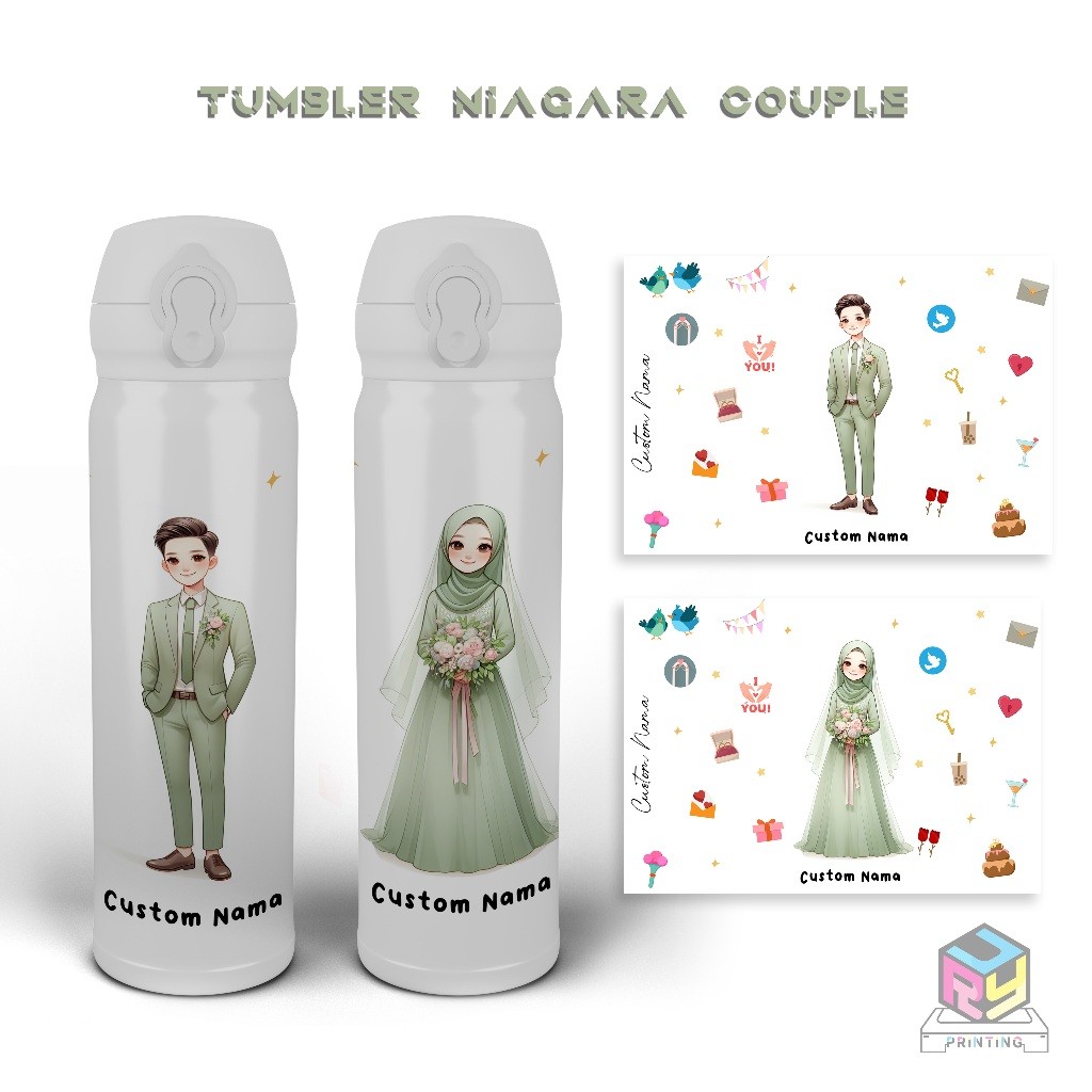 Hampers Tumbler Niagara Couple Custom / Wedding Tumbler / Wedding Hampers / Anniversary Tumbler