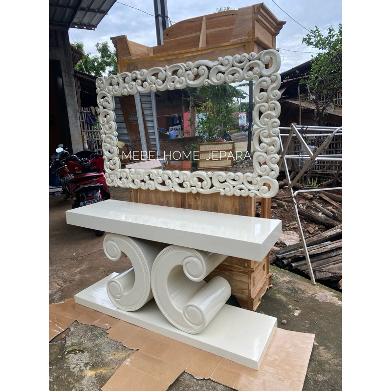 Meja Konsul C Jati, Meja Rias C Dan Pigura Jati,Meja Rias Jati, Meja Konsul C Jati,Meja Rias Mewah,M