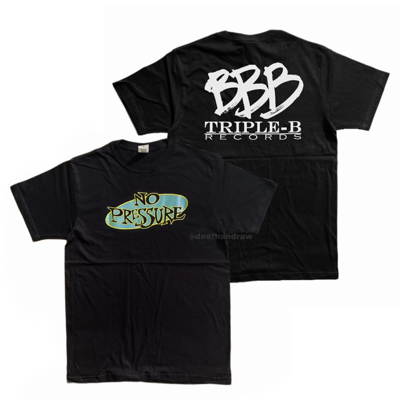 KAOS BAND NO PRESSURE BBB LOGO black