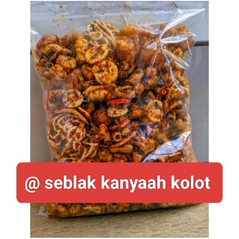 

SEBLAK CAMPUR MIX/KERUPUK SEBLAK CIKRUH 250GRAM
