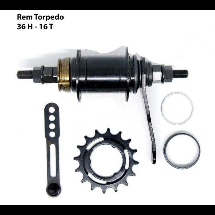 Hub Nap Terpedo Sepeda 36 Hole 16T PACIFIC
