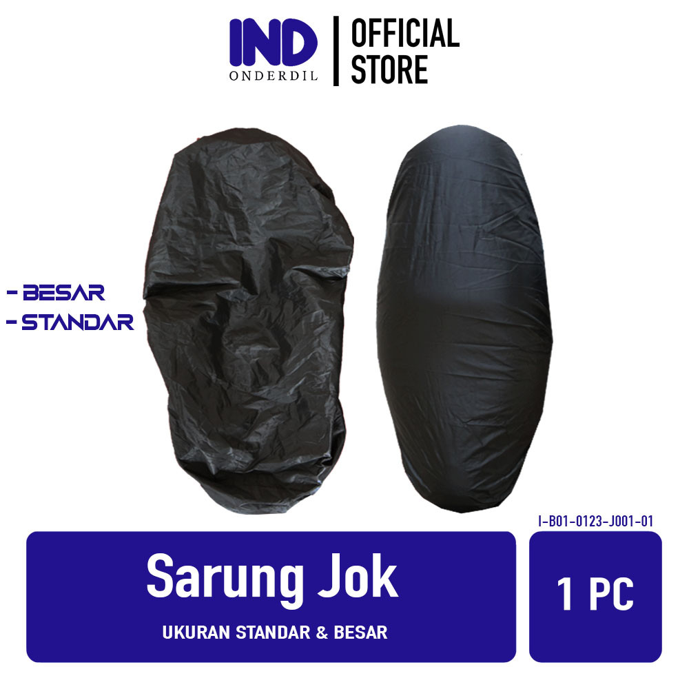 Sarung Jok Motor Standar & Besar Waterproof Universal Beat Lama FI eSP Sporty Street New Deluxe Pop 