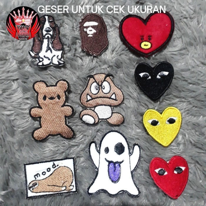 Patch bordir lucu,Patch bordir komputer,iron patch kualitas terbaik