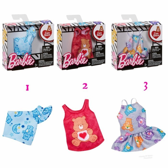 BARBIE CARE BEARS CLOTHES ORIGINAL - BAJU BONEKA BARBIE BAJU BARBIE